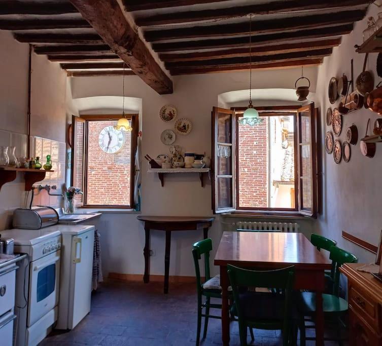 La Casa Del Gallo Radicondoli Экстерьер фото