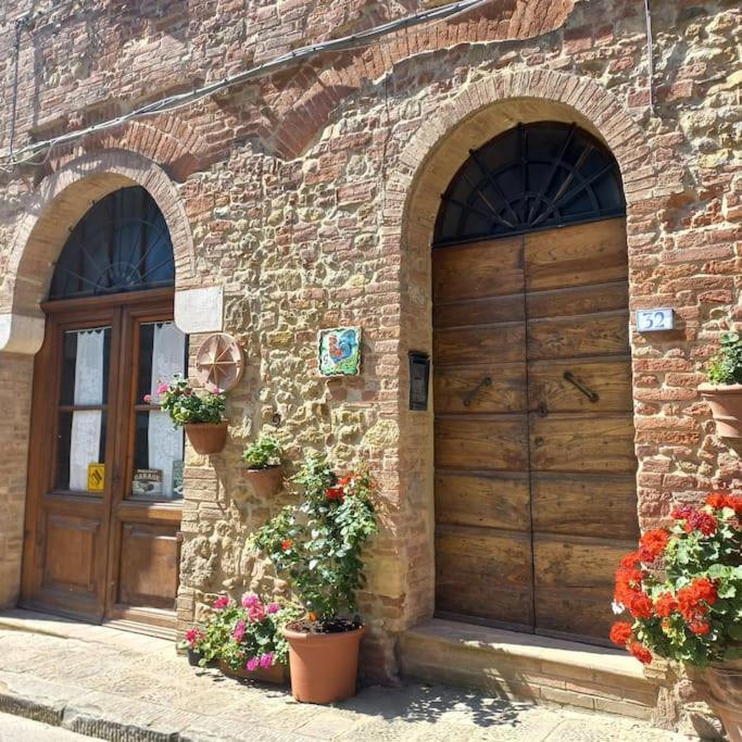 La Casa Del Gallo Radicondoli Экстерьер фото